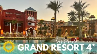 EGYIPTOM ☀️ Grand Resort 4 all inclusive szálloda Hurghada központjához közel [upl. by Mchugh]