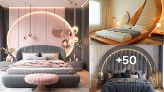 50 Top Bed Design And Bedroom Interior Design bedroom beddesign [upl. by Ardnekat65]