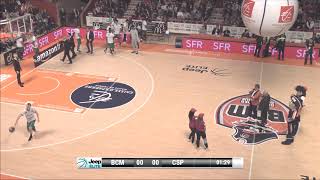 BCM Gravelines vs CSP Limoges [upl. by Ahsienyt312]