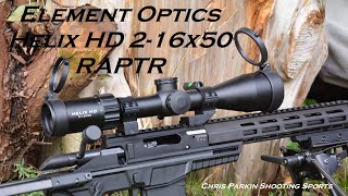 Element Optics Helix HD 216x50 RAPTR SFP Unboxing [upl. by Oiramaj]