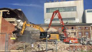 Abriss der Regensburger Zuckerfabrik 9 August 2017 [upl. by Celle]