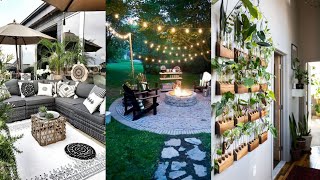 100 idées de décoration de jardin  jardin tendance [upl. by Atidnan]