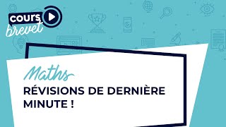 BREVET de Mathématiques  Révisions indispensables avant lépreuve [upl. by Adallard]