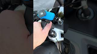 How To Install a Quad Lock cfmoto450ss [upl. by Oilalue]