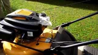 HOW TO CHANGE A DRIVE CABLE ON A CUB CADET LAWNMOWER [upl. by Nibaj]