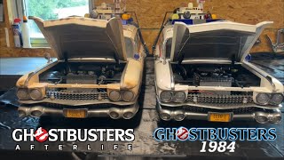 Blitzway Ecto 1 Ghostbusters Afterlife and 1984 Comparison Video [upl. by Sam438]