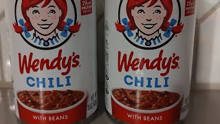 😋 WENDYS CHILI HOMEMADE CHILI DOGSdelicious [upl. by Yendis740]