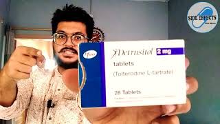 DetrusitolTolterodine Ltartrate 2mg tablet dangerous side effects in English  Side effects 💊☣️🔥💯 [upl. by Cathey]