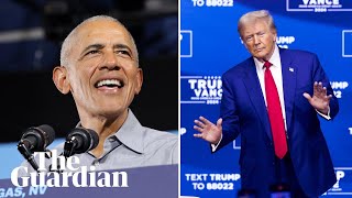 Obama pokes fun at Trumps town hall concert [upl. by Bael116]