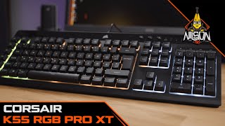 Corsair K55 RGB Pro XT Gaming Tastatur für preisbewusste Gamer [upl. by Ayitahs]