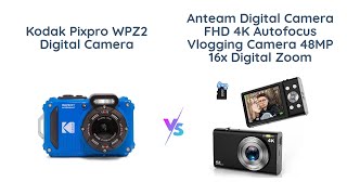 KODAK PIXPRO WPZ2 vs 4K Autofocus Vlogging Camera 📷 Which is Better [upl. by Aivek]