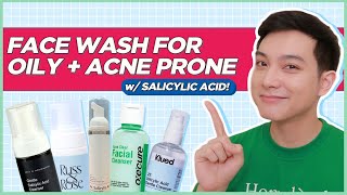 UNDER P500 FACE WASHES Best for OILY  ACNE PRONE SKIN Filipino  Jan Angelo [upl. by Durand]