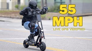 Inmotion RS Electric Scooter Rides Like A Motorcycle [upl. by Retseh]