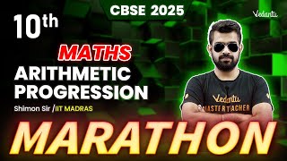 Arithmetic Progression Marathon  Class 10 Maths  CBSE 2025  Shimon Sir [upl. by Ennail]