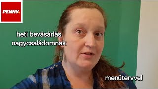 VLOGTÓBER  A HÓNAP 3BEVÁSÁRLÁSA 🛒 penny bevásárlás menüterv [upl. by Analed217]