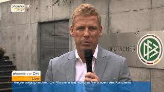 DFBSkandal Markus Harms zu den anstehenden Sitzungen in Frankfurt am Main am 09112015 [upl. by Roque]