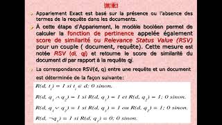 Recherche dInformation Modèle Booléen de Base Strict  Partie 2 [upl. by Eniahs]