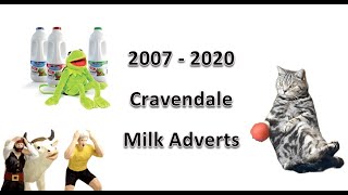 20072020 Cravendale Milk Advert Compilation inc Cats Muppets amp others [upl. by Erotavlas431]