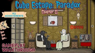 Cube Escape Paradox Chapter 2  All Achievements Rusty Lake ⁛ KYUU [upl. by Seta561]