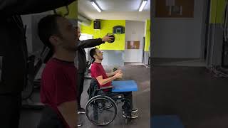 3🔴Ejercicio para LESIÓN MEDULAR👉Core y estabilidad en silla de ruedas paraplejia y tetraplejia [upl. by Amuwkuhc804]