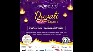 Overview of Indoindians Diwali Bazaar 2024 [upl. by Iggie]