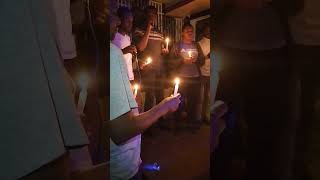 candle lighting on kioi junior last tribute [upl. by Enella]