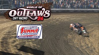 World Of Outlaws 24  UMP Modifieds  Prairie View Motorsports Park [upl. by Frere]