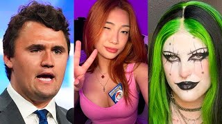 Charlie Kirk DESTROYS Whatever Podcast Charlie Kirk vs Feminists amp EGirls  Dating Talk 130 [upl. by Fini]