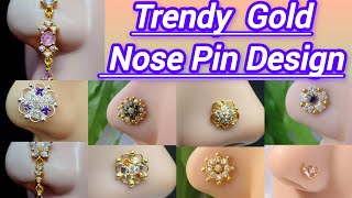 Latest Nose Pin DesignsNew Design Bridal Nose Pin [upl. by Audly570]