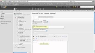 Typo3 Tutorial · AkkordeonElemente [upl. by Beret]