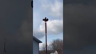 Federal Signal STL10  Chaffee Sardinia Fire Co Station 2 Sardinia NY [upl. by Neffirg385]