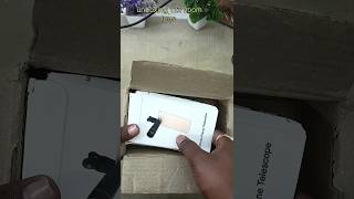 mobile 12x zoom lens unboxing 12xzoom viral camera unboxing shorts 🔥🔥🕵️📸 [upl. by Dupuis]