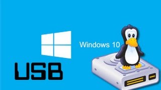 Windows 10 USB Booteable desde Linux [upl. by Nyladnor]