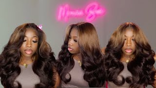 Outre Perfect Hairline Atlas Chestnut Ombre  4 Style Tutorial  Outre Hair [upl. by Lemyt]