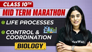 Complete CBSE Biology  Class 10th  MID Term in One Shot  Marathon Series 🔥 [upl. by Soalokin]