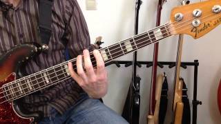 Tec0301  Warming Up  German Bass lesson [upl. by Yenetruoc]