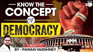 Know the meaning and concept of Democracy [upl. by Burnight]