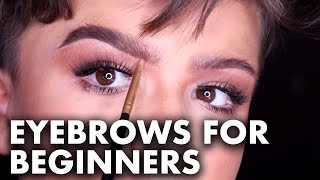 BEGINNER EYEBROW TUTORIAL  Back To Basics  Reuben de Maid [upl. by Fina121]