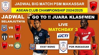 LIVE PSM Makassar vs Svay Rieng di Asean Club Championship  PSM Makassar hari ini  Shopee Cup [upl. by Emirac227]