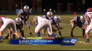 OP FB Game of the Week Slinger at Whitefish Bay [upl. by Agueda277]