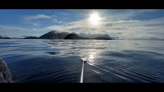 Liteboat Norway  No 8  100 km in 30 hours in Northern Norway [upl. by Nerra]