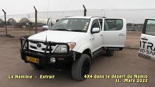 Namibie  4x4 dans le désert du Namib [upl. by Stent]