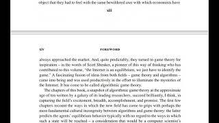 Algorithmic Game Theory [upl. by Joachima]