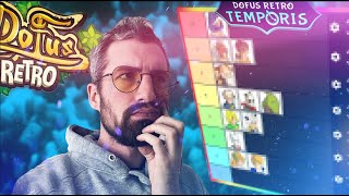 TEMPORIS DOFUS RETRO  TIER LIST Rush pvm [upl. by Oler173]