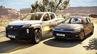 Dangerous Objects and Car Crashes 02🔥BeamNG Drive [upl. by Jezabella311]