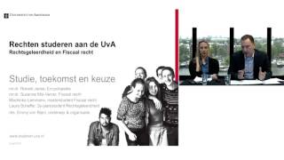 Webinar  Rechten studeren aan de UvA [upl. by Biddy892]