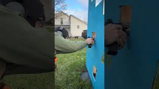 Running barricade drills with my Glock 19 X surefire x300 [upl. by Okomot]