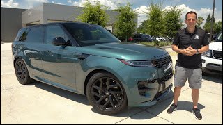 Is the 2024 Range Rover Sport a midsize luxury SUV worth BUYING [upl. by Terrye]