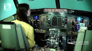 An amateur trying to land a Boeing 737 CL  Baltic Aviation academy [upl. by Files]