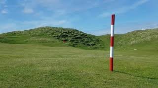 Askernish Golf Club  16th Hole Old Toms Pulpit  South Uist Outer Hebrides Scotland 2019 [upl. by Raimondo]